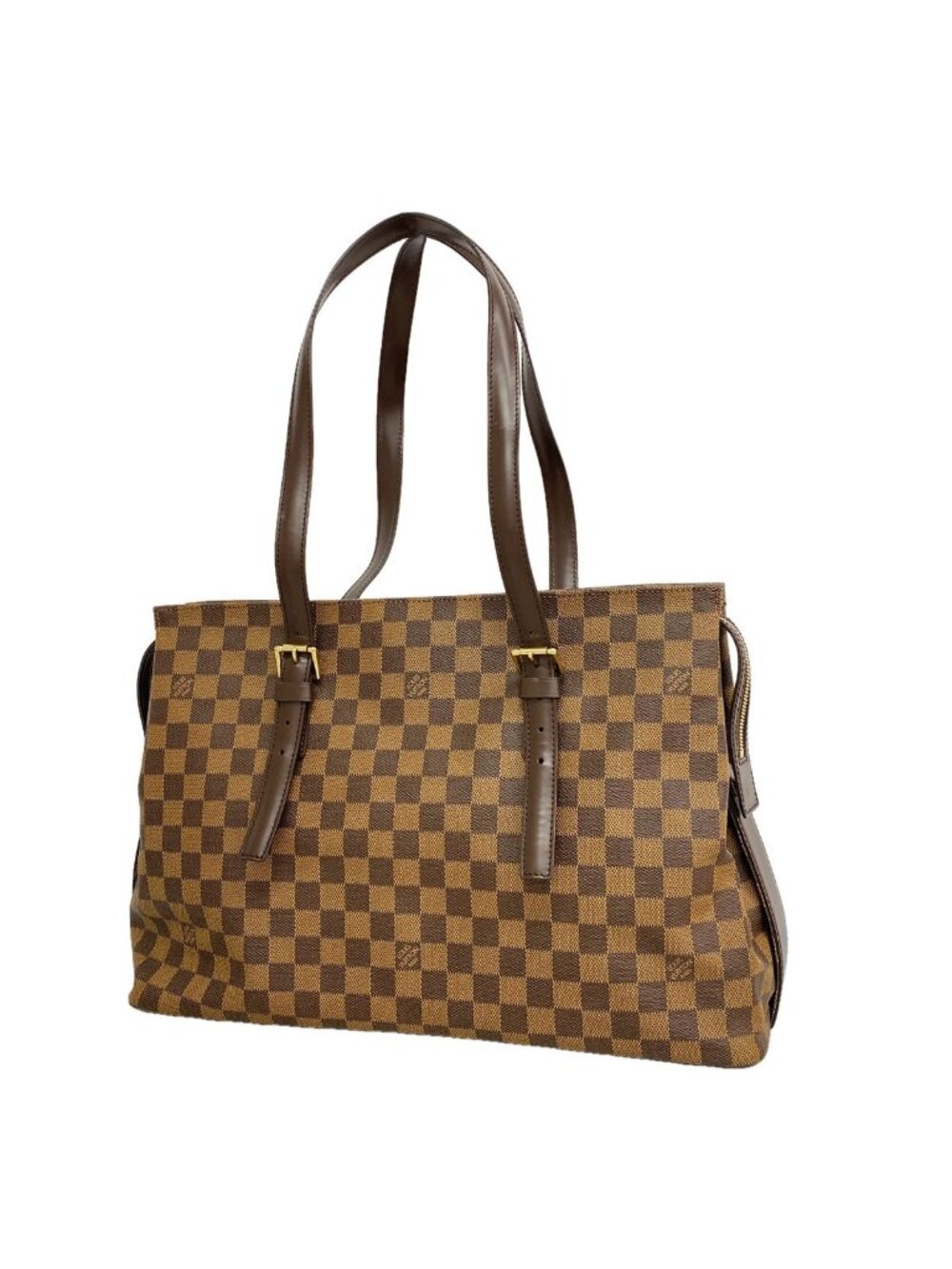Louis Vuitton Shoulder Bag Damier Chelsea Ebene